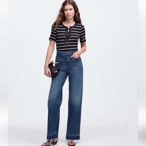 Madewell Emmett  High Rise Wide Leg